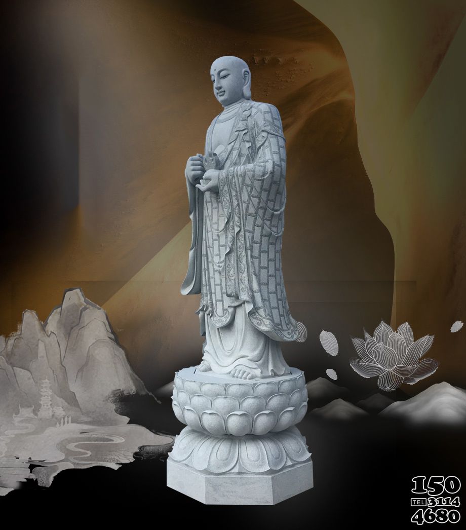 地藏菩萨原石雕刻图片