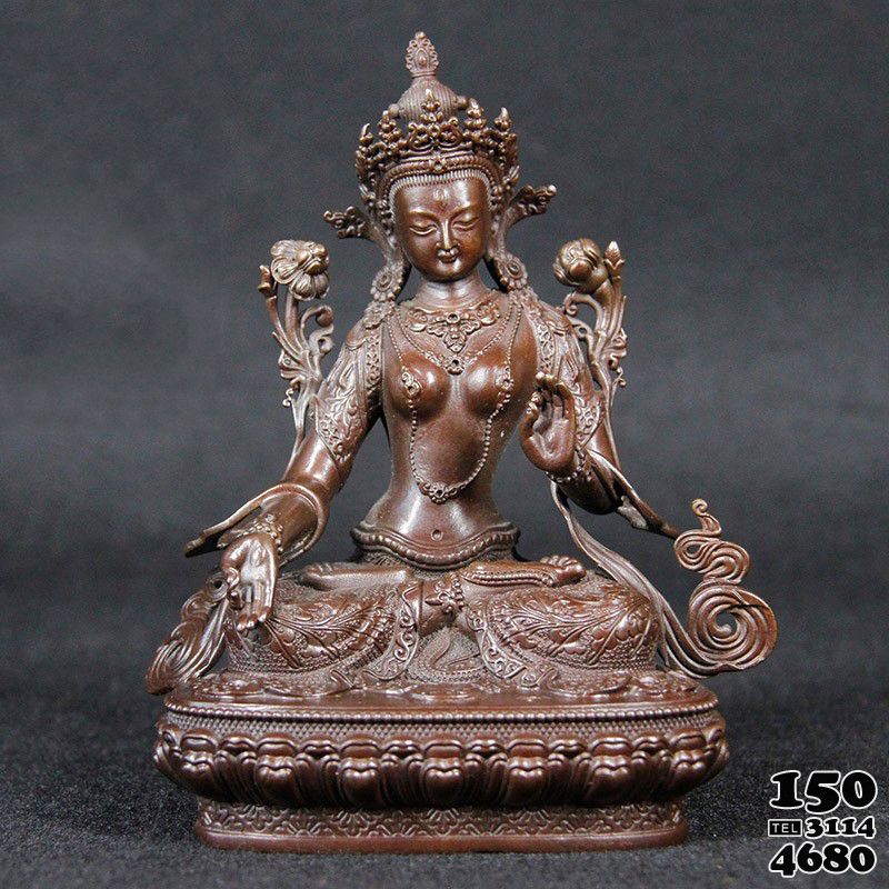 藏传佛教度母铜雕图片