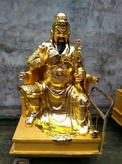 佛像 铜鎏金