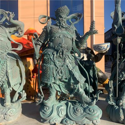 中国古代雕塑四大天王