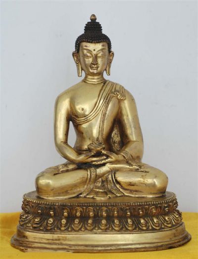 佛教金像 坐观佛像